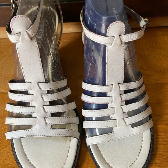 Franco Sarto Women’s Creme Strappy Sandal, size 7M - Picture 1 of 10